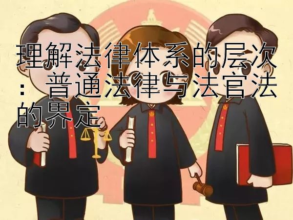 理解法律体系的层次：普通法律与法官法的界定