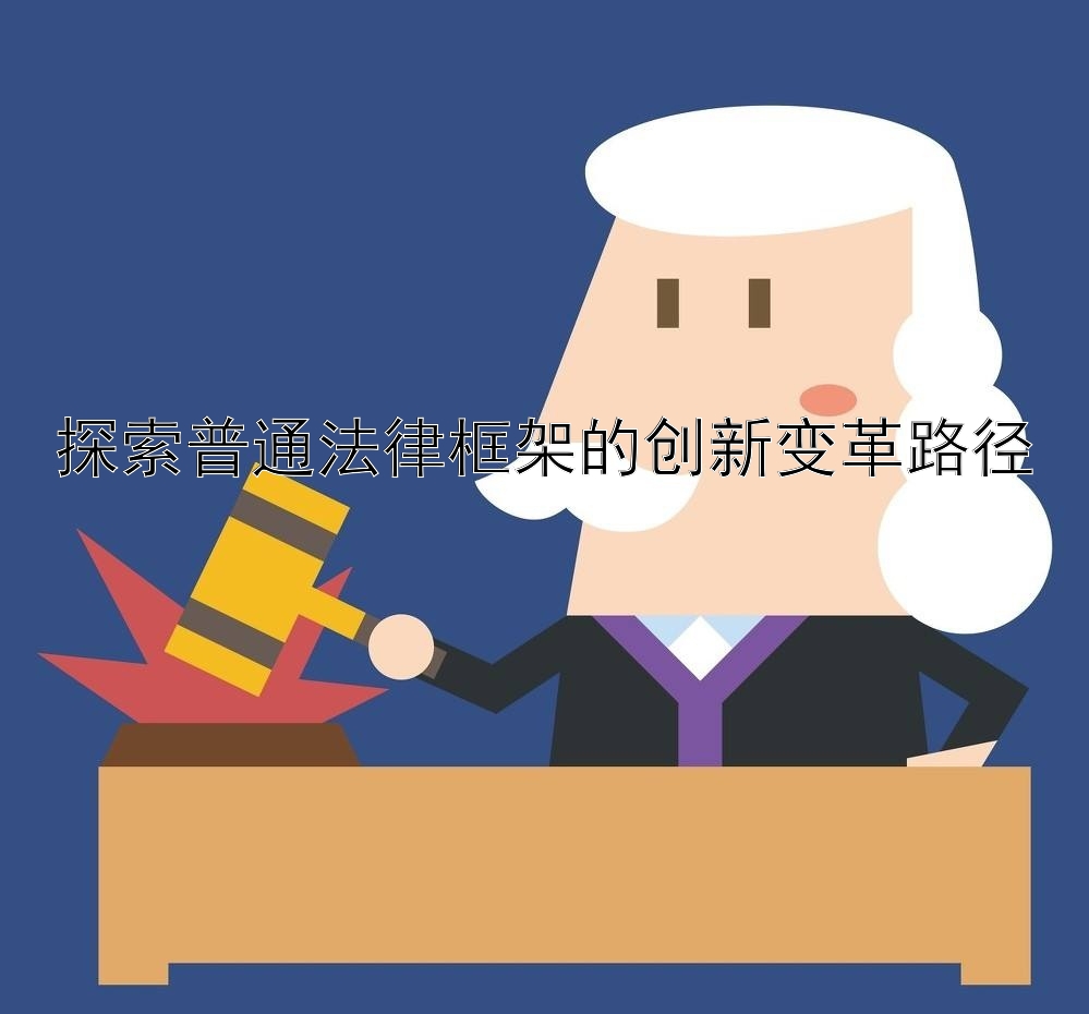 探索普通法律框架的创新变革路径