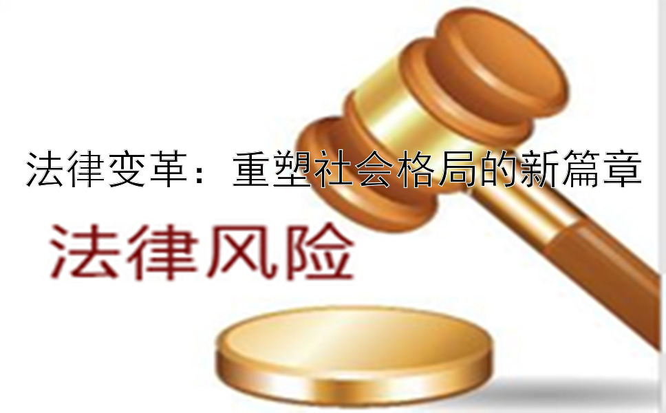 法律变革：重塑社会格局的新篇章