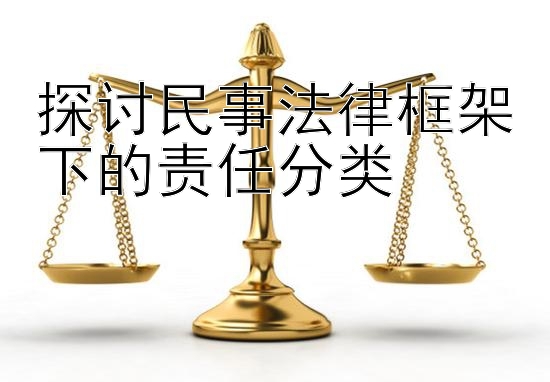 探讨民事法律框架下的责任分类