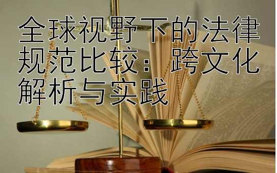 全球视野下的法律规范比较：跨文化解析与实践