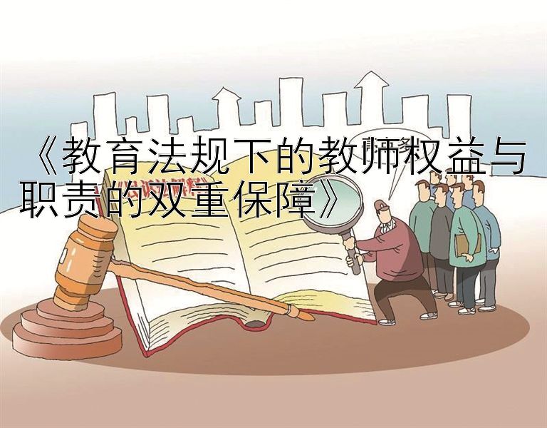 《教育法规下的教师权益与职责的双重保障》