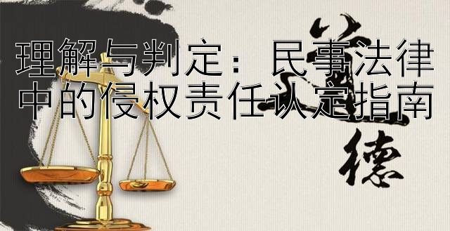 理解与判定：民事法律中的侵权责任认定指南