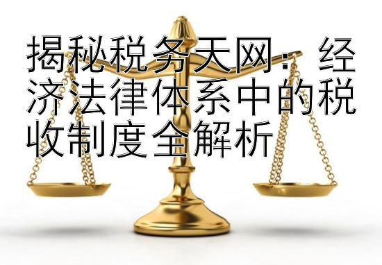 揭秘税务天网：经济法律体系中的税收制度全解析