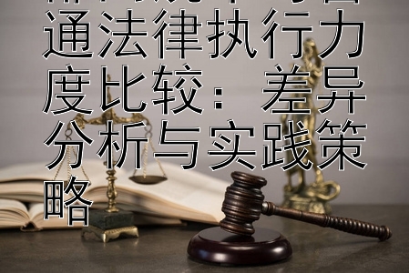 部门规章与普通法律执行力度比较：差异分析与实践策略