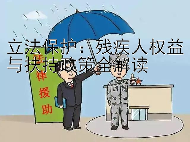 立法保护：残疾人权益与扶持政策全解读