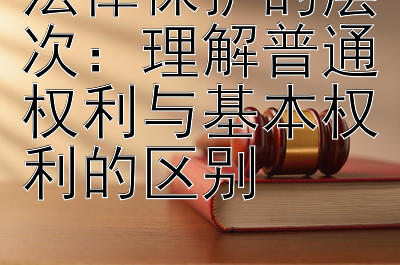 法律保护的层次：理解普通权利与基本权利的区别