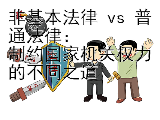 非基本法律 vs 普通法律：  
制约国家机关权力的不同之道