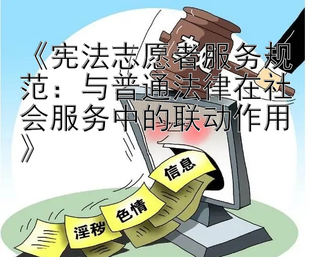 《宪法志愿者服务规范：与普通法律在社会服务中的联动作用》